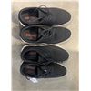 Image 1 : Swims Black Lace-Up Shoes, Size US 9/EU 42