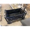 Image 3 : Collapsible Utility Wagon with Telescoping Handle and Durable Wheels
