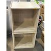 Image 1 : Two Stackable Wooden Storage Shelves