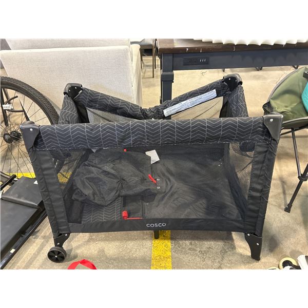 Cosco Portable Play Yard With Foldable Design and Mesh Sides