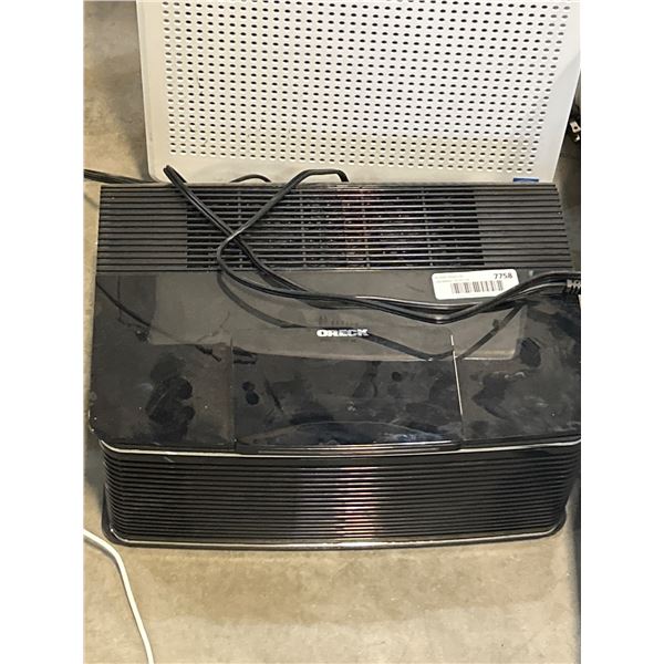 Oreck Air Purifier with Push and Open Controls
