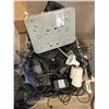 Image 3 : Electronics and Cables Including White Network Device