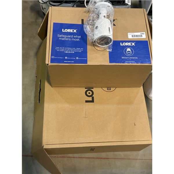 Lorex E893AB-Z8 8x 4K IP Bullet Cameras with Accessories