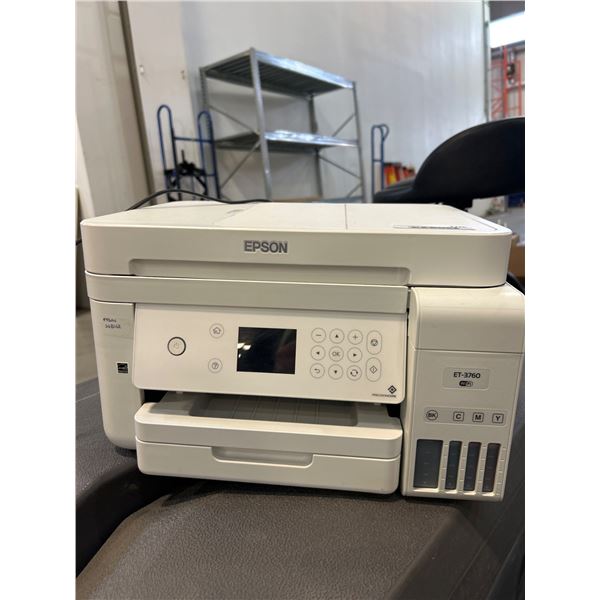 Epson EcoTank ET-3760 Wireless All-In-One Printer With PrecisionCore Technology