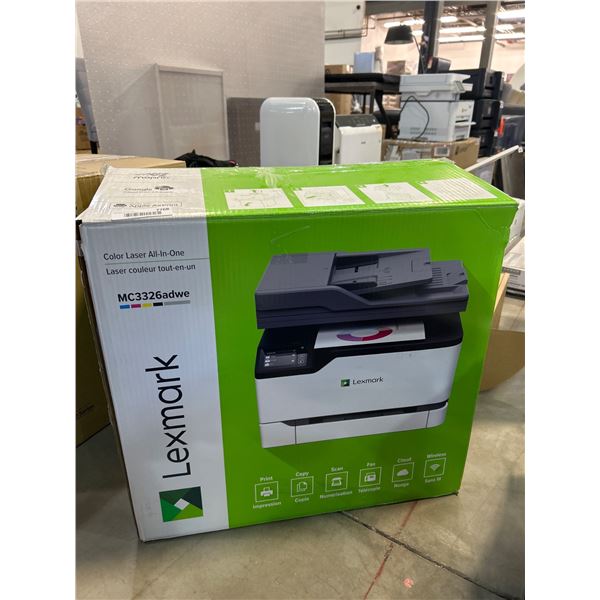 Lexmark MC3326adwe Color Laser All-in-One Printer