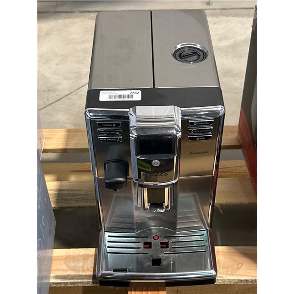 Saeco Incanto Automatic Coffee Machine With Stainless Steel Finish