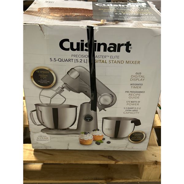 Cuisinart Precision Master Elite 5.5-Quart Digital Stand Mixer