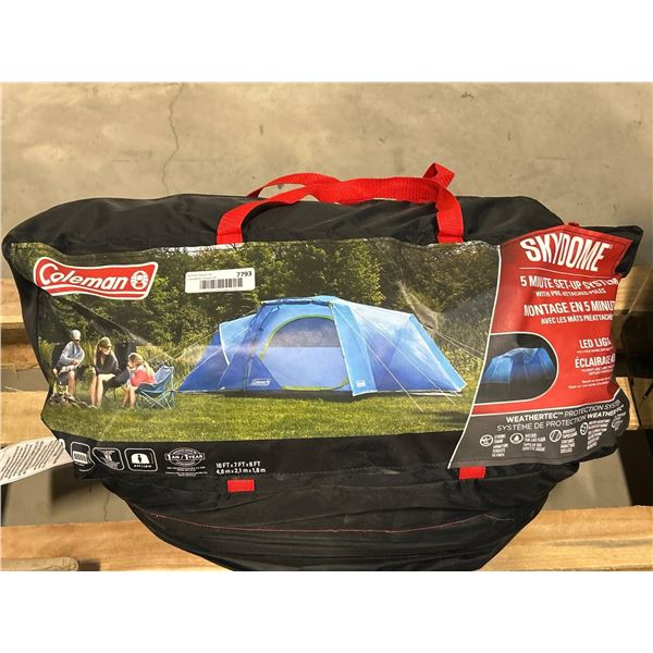 Coleman Skydome 8-Person Tent with WeatherTec Protection System