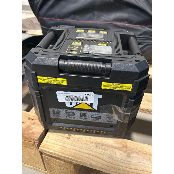 Multipurpose Portable Air Compressor and Power Station