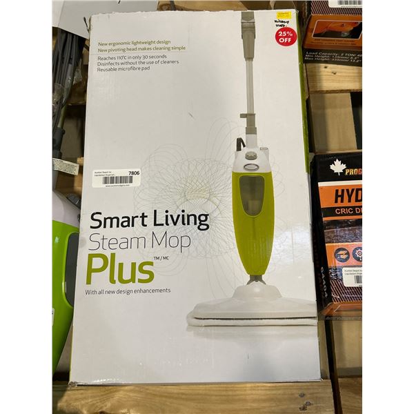 Smart Living Steam Mop Plus with Adjustable Design Enhancements