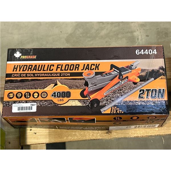 ProGrade Hydraulic Floor Jack 2 Ton 64404