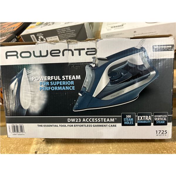 Rowenta DW23 Access Steam Iron With 1725 Watts and 300 Steam Holes