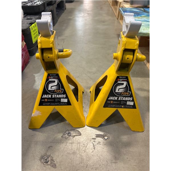Performance Tool W41021 2-Ton Jack Stands – Pair