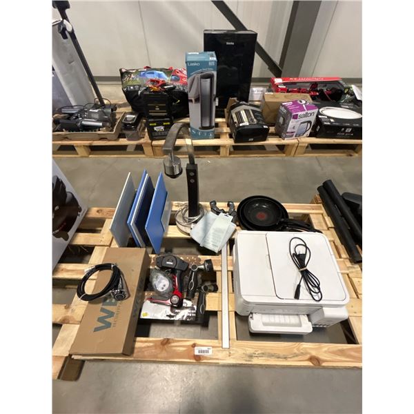 PALLET LOT – Miscellaneous Home and Office Items Including Epson ET-3760 Printer