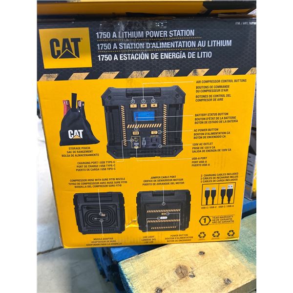 CAT 1750 A Lithium Power Station With Multi-Function Features