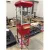Image 2 : Red Popcorn Machine with Cart, Model Unknown