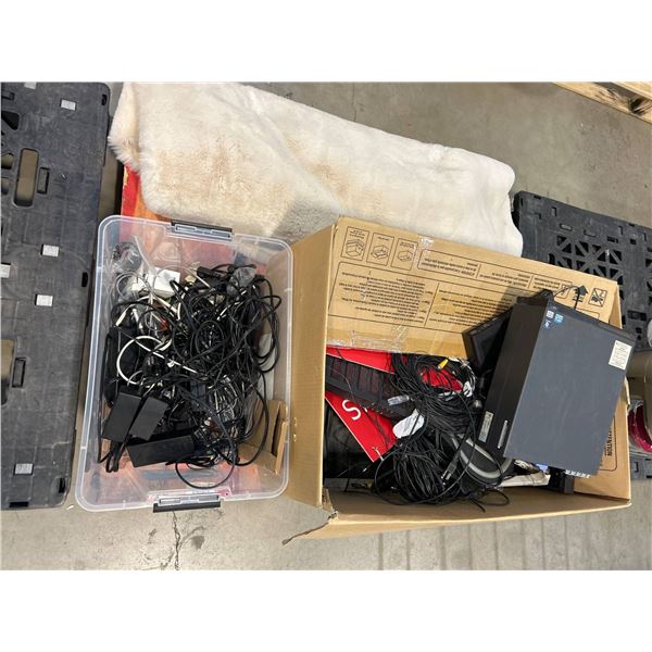 Electronic Components and Accessories Including Cables, Chargers, and More