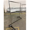 Image 1 : Commercial-Grade Chrome Garment Rack With Wheels