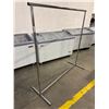 Image 1 : Adjustable Chrome Garment Rack With T-Base Design