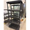 Image 1 : Five-Tier Industrial Plastic Shelving Unit