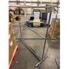 Image 1 : Adjustable Chrome Garment Rack With T-Base Design