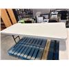 Image 1 : Rectangular Folding Table With Metal Legs