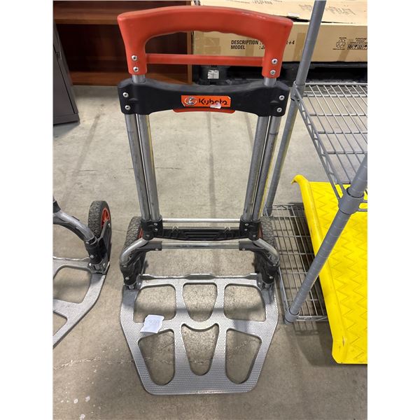 Kobalt Folding Hand Truck with Telescoping Handle and Sturdy Platform