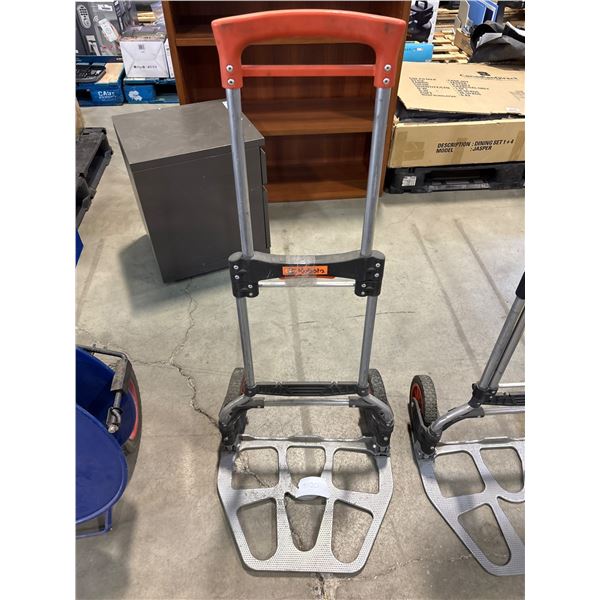 Folding Hand Truck with Telescoping Handle and Wheels
