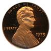 Image 1 : 1979S Type 2 PROOF Lincoln Cent Coin Graded PR6 DCAM Red (COI-4278)