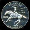 Image 1 : 1999S Delaware 25c Proof Quarter Coin Graded ICG PR70 DCAM (COI-5415)