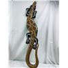 Image 1 : Hand Painted Wooden Gecko