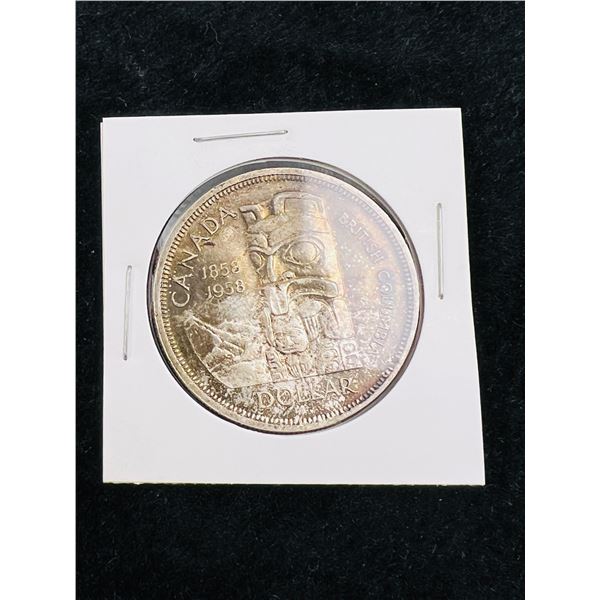 Canada British Columbia Silver Dollar
