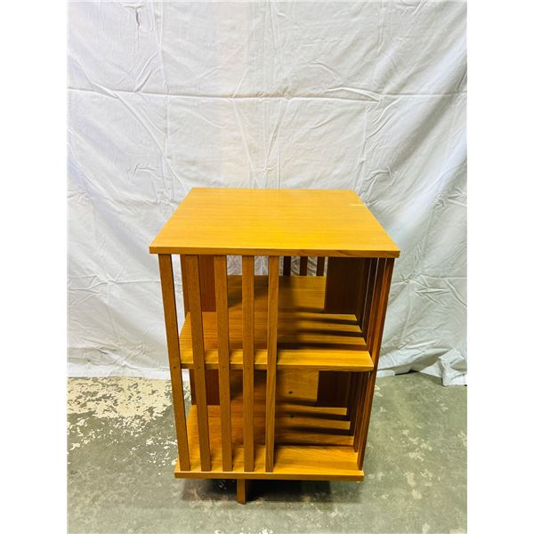 Vintage MCM Rotating Bookcase