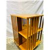 Image 4 : Vintage MCM Rotating Bookcase
