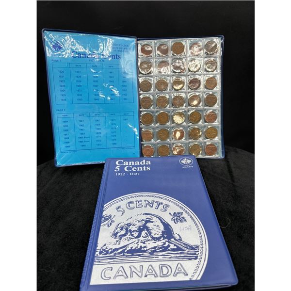 Canadian Penny and Nickel Collections