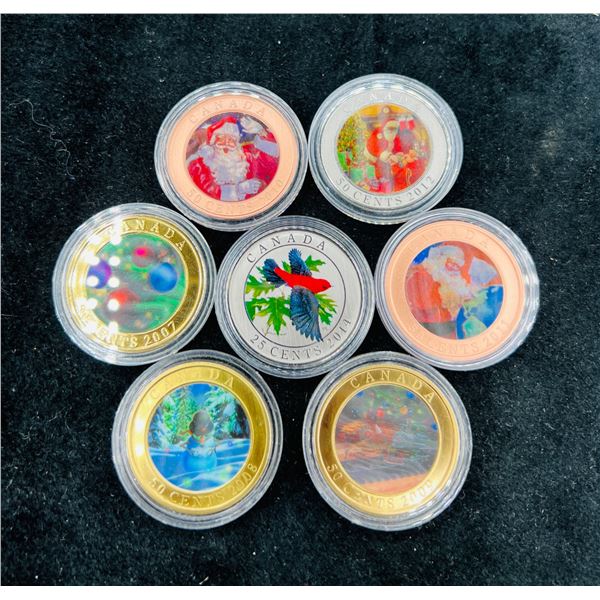 Holographic Canadian Coins
