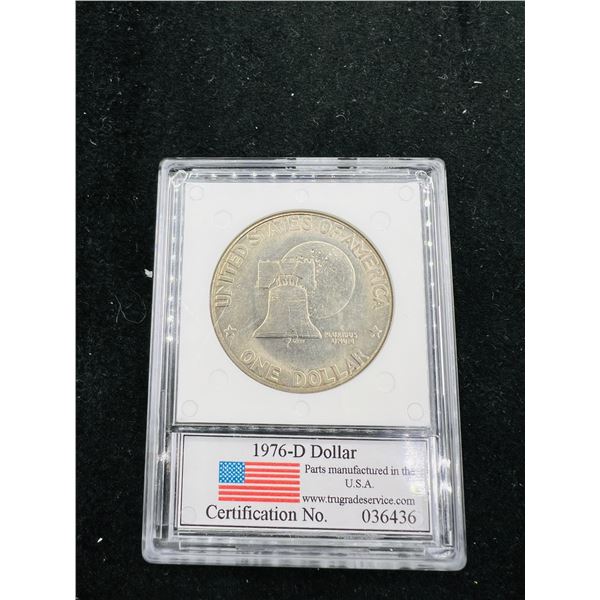 Certified 1976 United States Dollar Coin