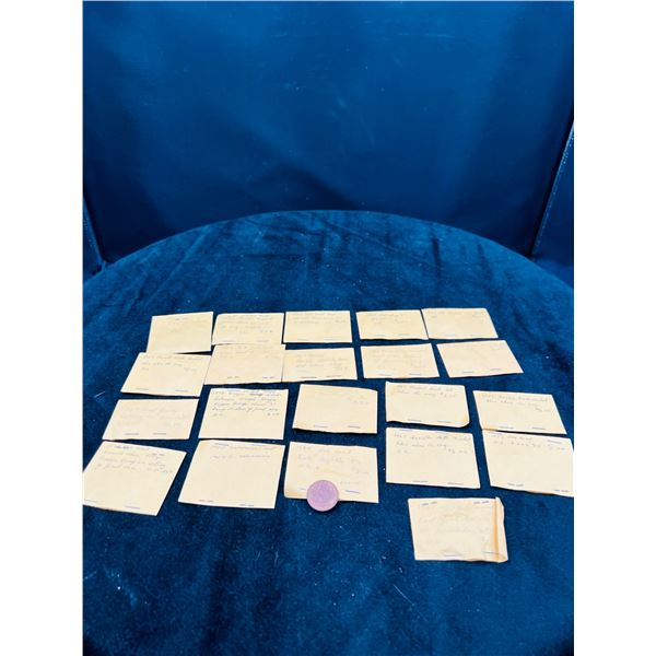 Variety of Canadian Coins