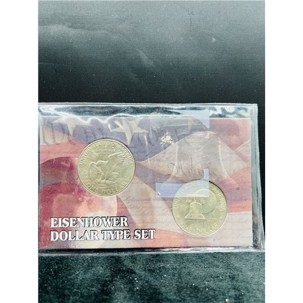 "Eisenhower Dollar Type Set"