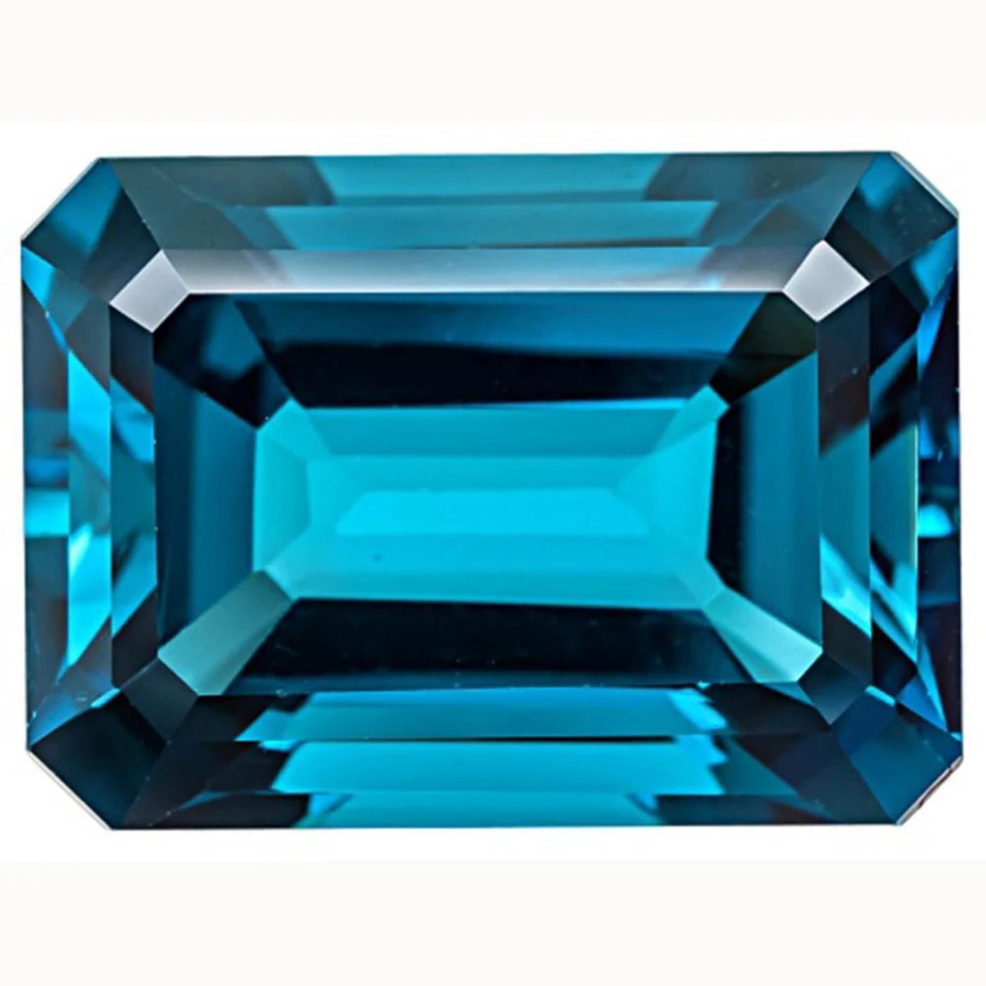Natural Brazil London Blue Topaz 33.21 Cts