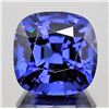 Image 1 : Natural Cushion Blue Sapphire [Flawless-VVS]