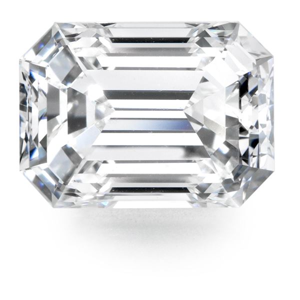 Brilliant White Emerald Cut Diamond 5.00 Cts - IGI Certifed