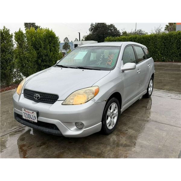 TOYT MATRIX 2006 T-SMOG -2 DAYS