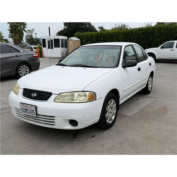 NISS SENTRA 2001 T-DONATION