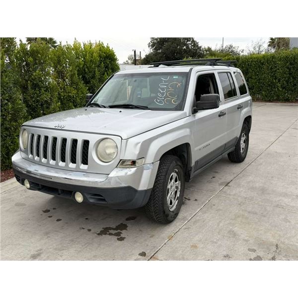 JEEP  PATRIOT 2012 SALV T/DONATION