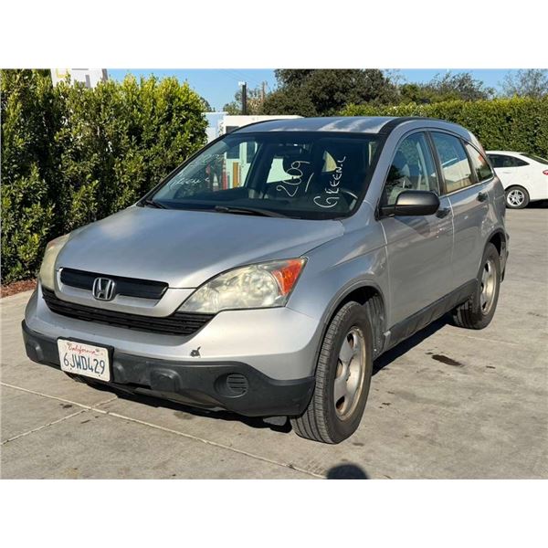 HOND CR-V 2009 O/S TITLE 2 DAYS