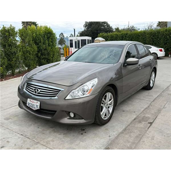 INFI G37 2010 SALV T/DONATION