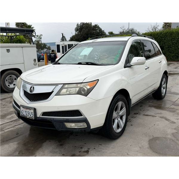 ACUR MDX 2010 O/S-T SMOG-2 DAYS