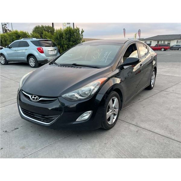 HYUN ELANTRA 2013 T-REPO 2 DAYS