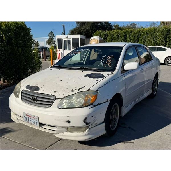 TOYT COROLLA 2003 T-DONATION